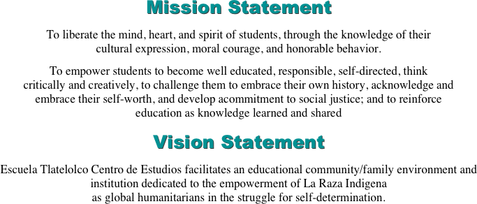 mission statement examples for special education